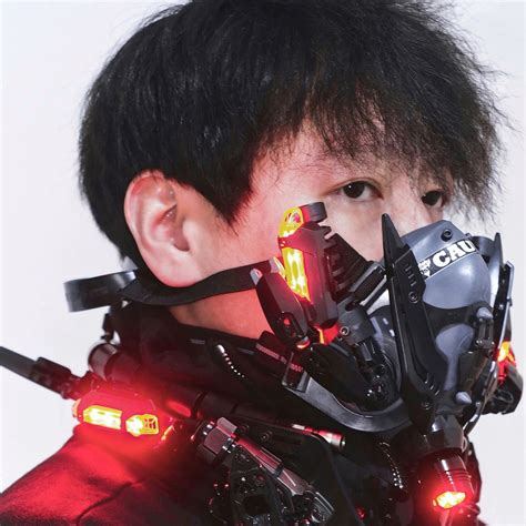 cyberpunk collar|leather cyberpunk collar.